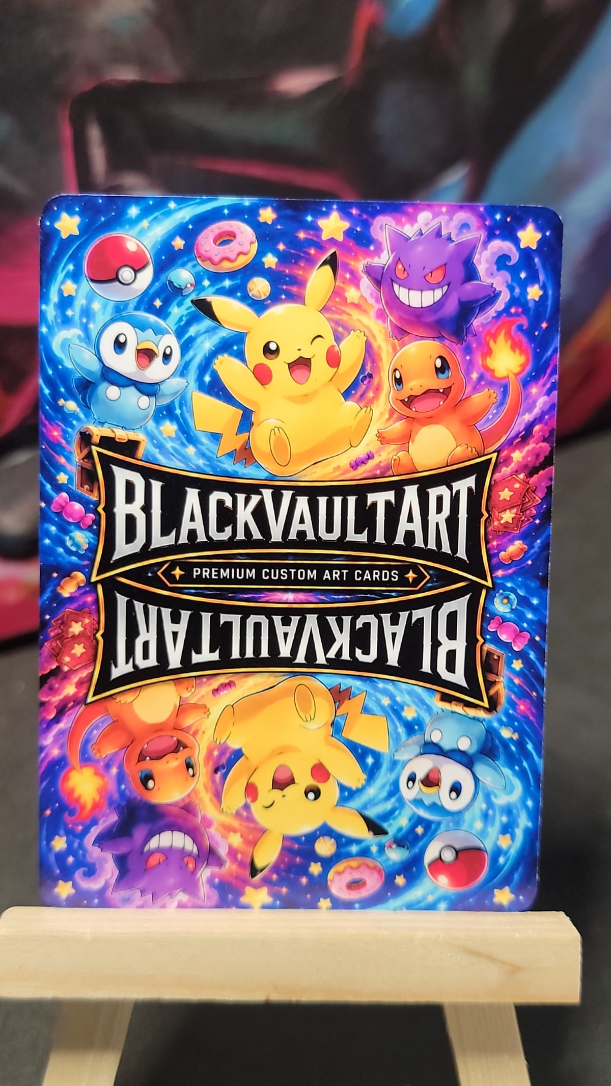 Rapunzel and Sylveon Tangled Pokémon crossover fan art card back