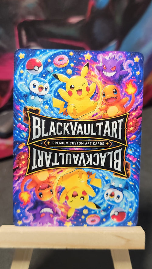 Gandalf and Alakazam Lord of the Rings Pokémon crossover fan art card back