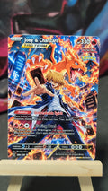 Joey and Charizard Yu-Gi-Oh Pokémon crossover fan art card front